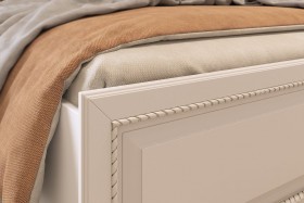 Белла Кровать 1.4 комфорт белый/джелато софт в Ленске - lensk.katalogmebeli.com | фото 5