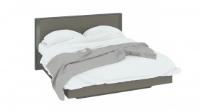 Двуспальная кровать «Наоми» (Фон серый, Джут) в Ленске - lensk.katalogmebeli.com | фото 3