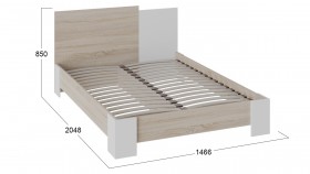Кровать без ПМ «Сэнди» Тип 1 (без подъемного механизма) в Ленске - lensk.katalogmebeli.com | фото 4