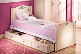 Кровать детская Балли 2-х уровневая (венге/белфорт) в Ленске - lensk.katalogmebeli.com | фото 4