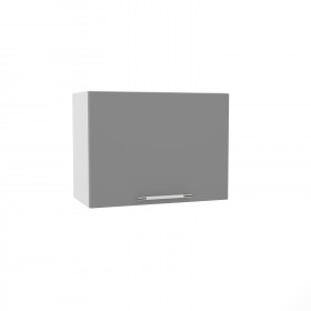 Гарда ВПГ 600 шкаф верхний горизонтальный высокий (Белый патина/корпус Серый) в Ленске - lensk.katalogmebeli.com | фото