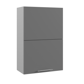 Гарда ВПГПМ 600 шкаф верхний высокий Blum Aventos (Джинс/корпус Серый) в Ленске - lensk.katalogmebeli.com | фото