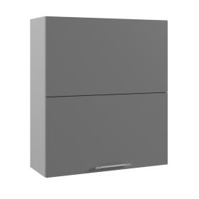Гарда ВПГПМ 800 шкаф верхний высокий Blum Aventos (Белый/корпус Серый) в Ленске - lensk.katalogmebeli.com | фото
