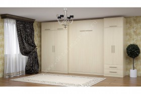 Комплект мебели со шкаф-кроватью трансформер Ратмир в Ленске - lensk.katalogmebeli.com | фото 2