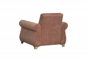 Кресло для отдыха "Порто" (велюр киви корица / микровельвет крем) в Ленске - lensk.katalogmebeli.com | фото 6