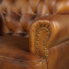 Кресло кожаное Чарльз в Ленске - lensk.katalogmebeli.com | фото 5