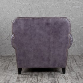 Кресло кожаное Элегант (Фиолетовый) в Ленске - lensk.katalogmebeli.com | фото 7