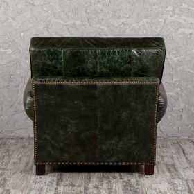 Кресло кожаное Лофт Аристократ (ширина 1070 мм) в Ленске - lensk.katalogmebeli.com | фото 7