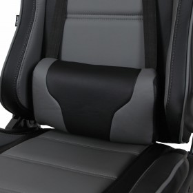 Кресло компьютерное BRABIX GT Racer GM-100 (черный, серое) в Ленске - lensk.katalogmebeli.com | фото 3