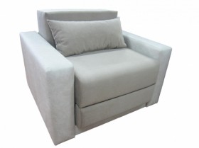 Кресло-кровать №2 (3Флок №2 капучино, 5 категория) в Ленске - lensk.katalogmebeli.com | фото 1