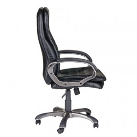 Кресло офисное BRABIX Omega EX-589 (черное) в Ленске - lensk.katalogmebeli.com | фото 2