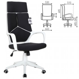 Кресло офисное BRABIX Prime EX-515 (черная ткань) в Ленске - lensk.katalogmebeli.com | фото 1