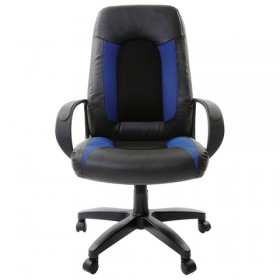 Кресло офисное BRABIX Strike EX-525 (сине-черный) в Ленске - lensk.katalogmebeli.com | фото 4