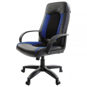 Кресло офисное BRABIX Strike EX-525 (сине-черный) в Ленске - lensk.katalogmebeli.com | фото 5