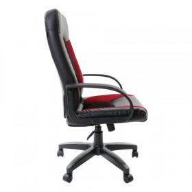 Кресло офисное BRABIX Strike EX-525 (черно-красный) в Ленске - lensk.katalogmebeli.com | фото 4
