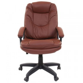 Кресло офисное BRABIX Trend EX-568 (коричневый) в Ленске - lensk.katalogmebeli.com | фото 3