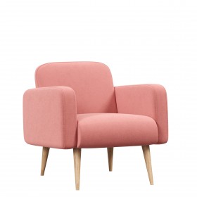 Уилбер ЛД.306010.000 Кресло (Светло-розовый, ткань UNI IDEA 1031) в Ленске - lensk.katalogmebeli.com | фото 2