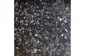 Кромка для столешницы с/к 3000*50мм (№ 21г черное серебро) в Ленске - lensk.katalogmebeli.com | фото