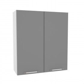Лофт ВП 800 шкаф верхний высокий (Штукатурка серая/корпус Серый) в Ленске - lensk.katalogmebeli.com | фото