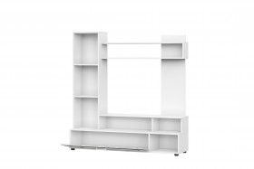 Мебель для гостиной "МГС 9" Белый / Цемент светлый в Ленске - lensk.katalogmebeli.com | фото 3