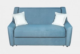 Мини-диван "Криспи" с 2-мя подушками в Ленске - lensk.katalogmebeli.com | фото