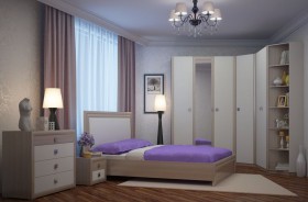 Модульная спальня Глэдис в Ленске - lensk.katalogmebeli.com | фото
