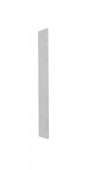Панель торцевая (для шкафа верхнего торцевого высокого) ВПТ 400 Лофт (Штукатурка белая) в Ленске - lensk.katalogmebeli.com | фото