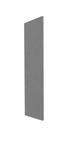 Панель торцевая (для шкафа верхнего высокого) ВП Лофт (Штукатурка серая) в Ленске - lensk.katalogmebeli.com | фото