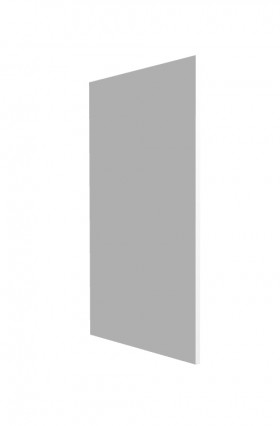 Панель торцевая СТ 400 Ройс (для шкафа торцевого нижнего) Белый софт в Ленске - lensk.katalogmebeli.com | фото
