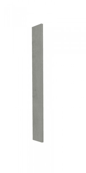 Панель торцевая ВПТ 400 Лофт (для шкафа торцевого верхнего) Бетон светлый в Ленске - lensk.katalogmebeli.com | фото