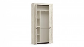 Шкаф для одежды 33.18 Лючия бетон в Ленске - lensk.katalogmebeli.com | фото 3