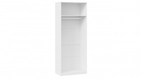 Шкаф для одежды «Агата» исп. 2 Белый в Ленске - lensk.katalogmebeli.com | фото 3