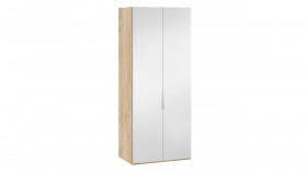 Шкаф для одежды с 2 зеркальными дверями «Эмбер» Яблоня Беллуно в Ленске - lensk.katalogmebeli.com | фото 1
