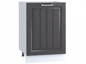 Шкаф нижний 500, ШН 500 (Клен серый/корпус белый) в Ленске - lensk.katalogmebeli.com | фото