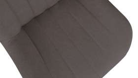 Стул «Марвел» К1С Исп. 2 Черный муар/Микровелюр Jercy Stone в Ленске - lensk.katalogmebeli.com | фото 3