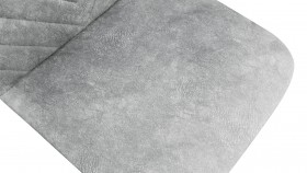 Стул «Шерри» К3 Черный муар/Микровелюр Wellmart silver в Ленске - lensk.katalogmebeli.com | фото 3